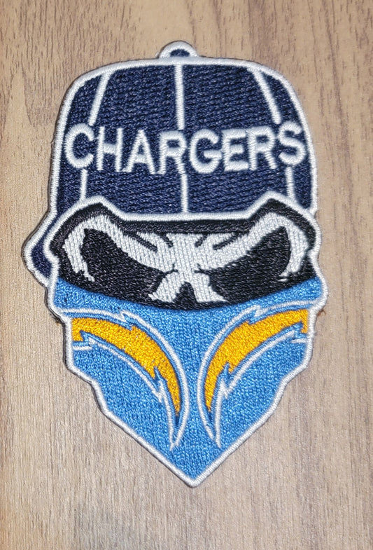 VDTFDW- Iron On Hat Patch- NFL- Chargers 2