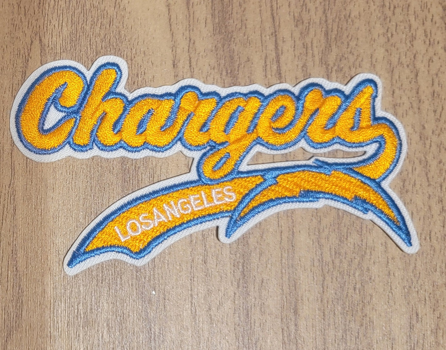 VDTFDW- Iron On Hat Patch- NFL- Chargers 6