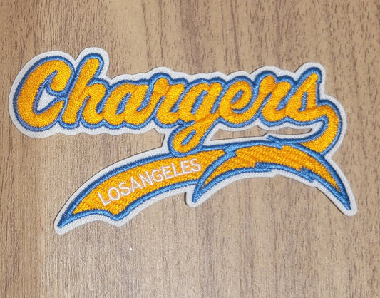 VDTFDW- Iron On Hat Patch- NFL- Chargers 6