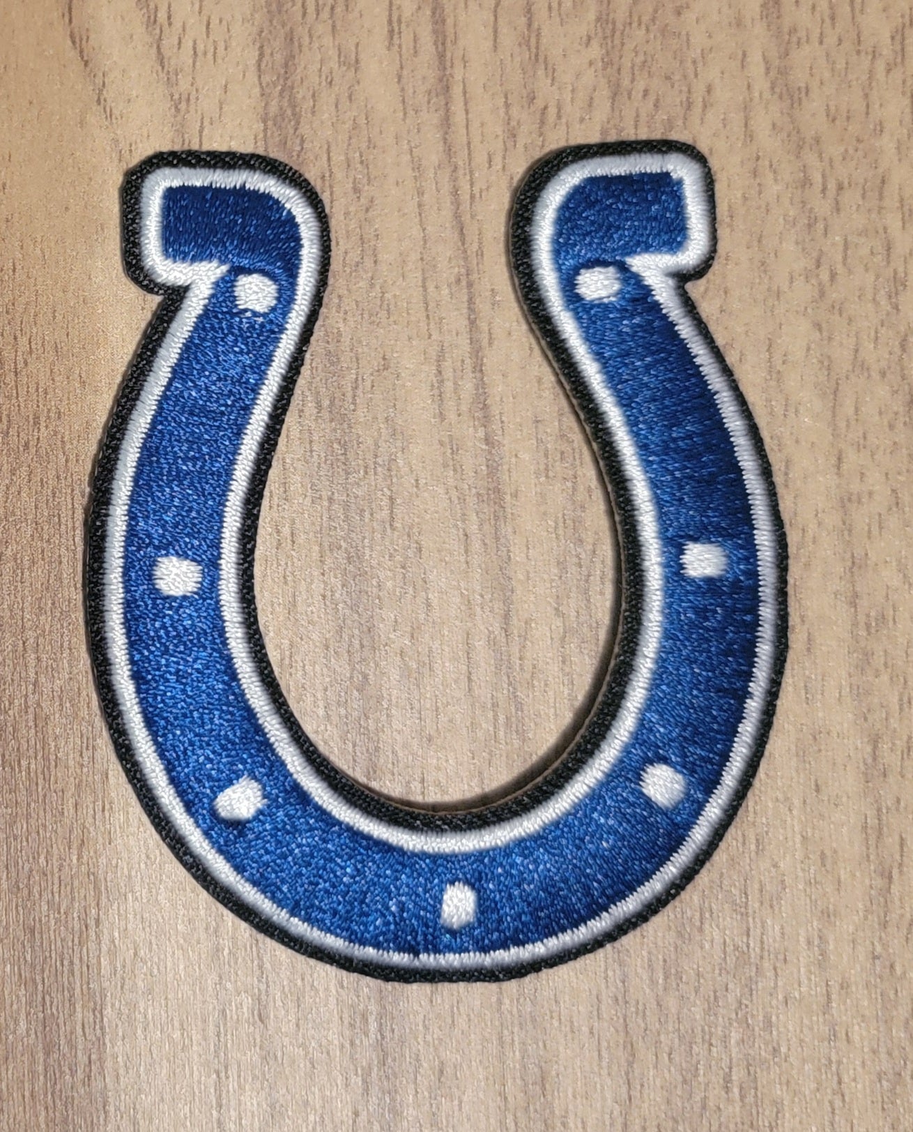 VDTFDW- Iron On Hat Patch- NFL- Colts 2