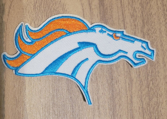 VDTFDW- Iron On Hat Patch- NFL- Broncos 1