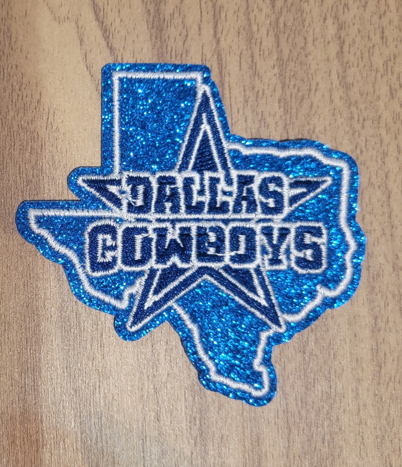 VDTFDW- Iron On Hat Patch- NFL- Dallas Cowboys 4