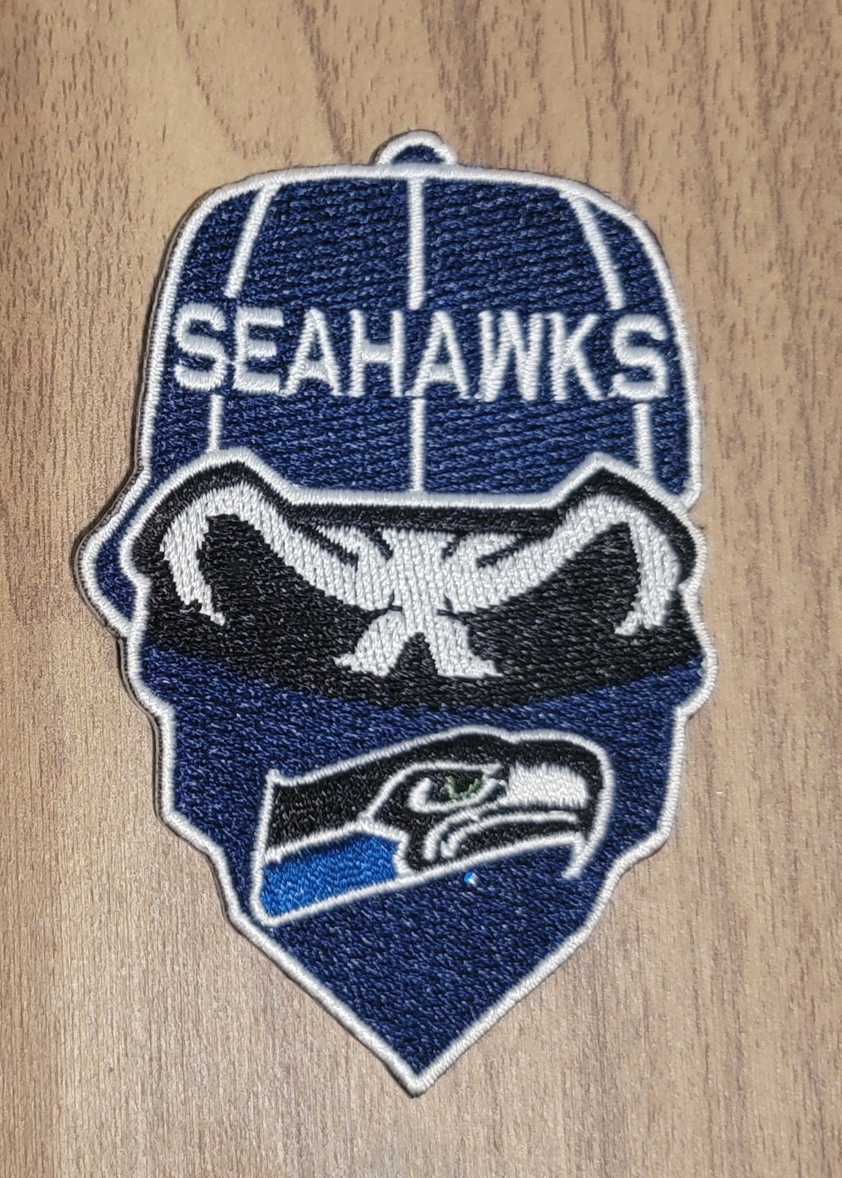 VDTFDW- Iron On Hat Patch- NFL- Seattle Seahawks 2