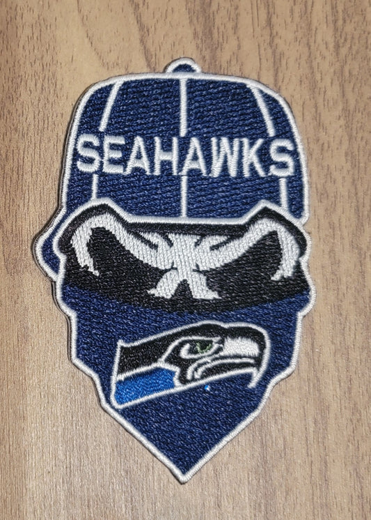 VDTFDW- Iron On Hat Patch- NFL- Seattle Seahawks 2