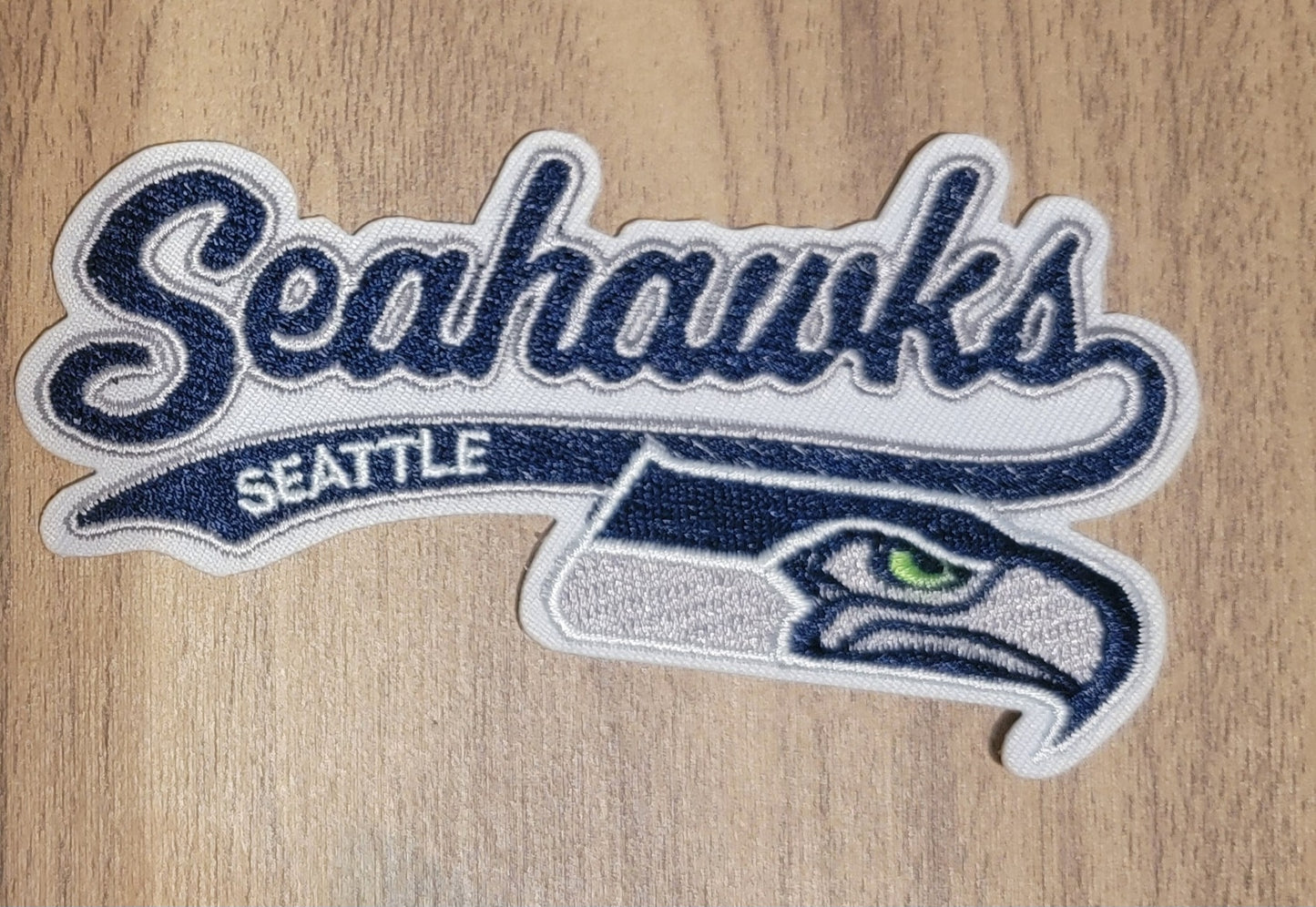 VDTFDW- Iron On Hat Patch- NFL- Seattle Seahawks 4