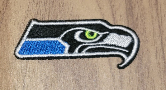 VDTFDW- Iron On Hat Patch- NFL- Seattle Seahawks 5