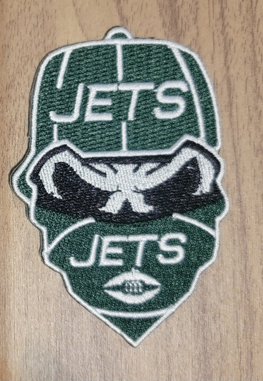VDTFDW- Iron On Hat Patch- NFL- Jets 1