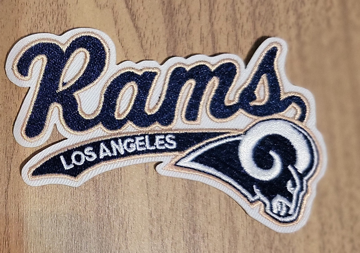 VDTFDW- Iron On Hat Patch- NFL- LA Rams 4