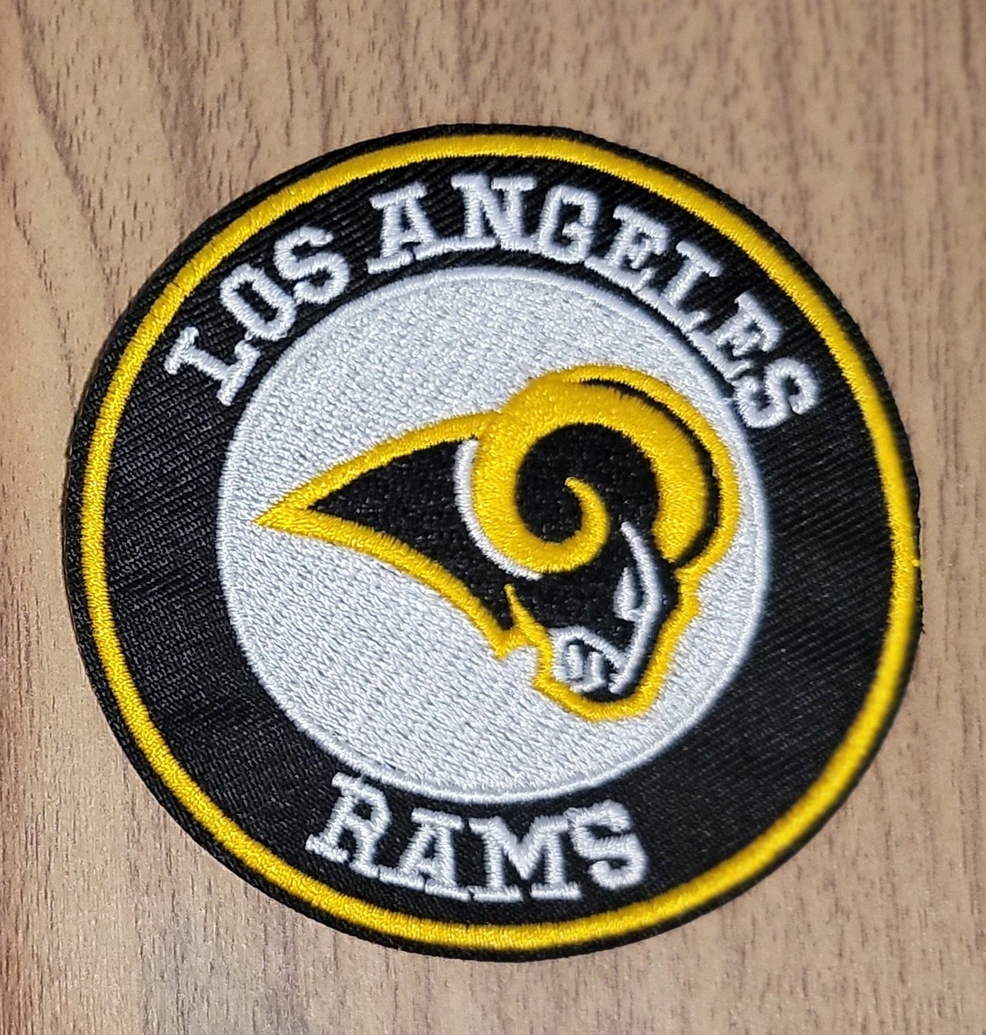VDTFDW- Iron On Hat Patch- NFL- LA Rams 6