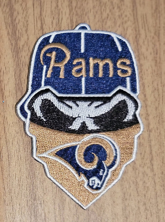 VDTFDW- Iron On Hat Patch- NFL- LA Rams 7
