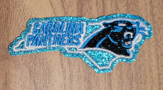 VDTFDW- Iron On Hat Patch- NFL- Carolina Panthers