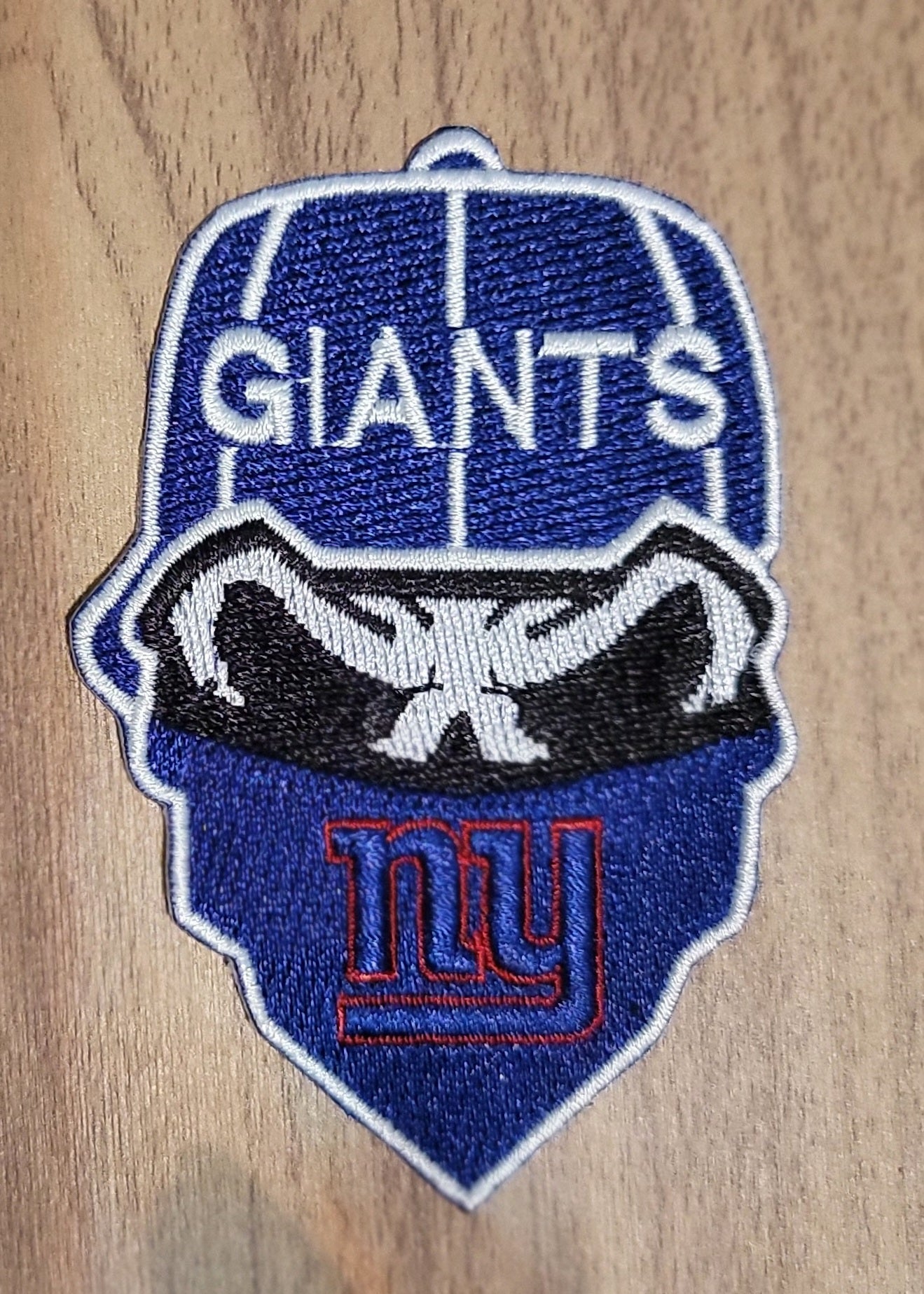 VDTFDW- Iron On Hat Patch- NFL- NY Giants 4
