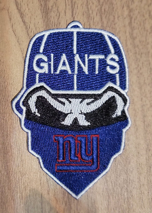 VDTFDW- Iron On Hat Patch- NFL- NY Giants 4
