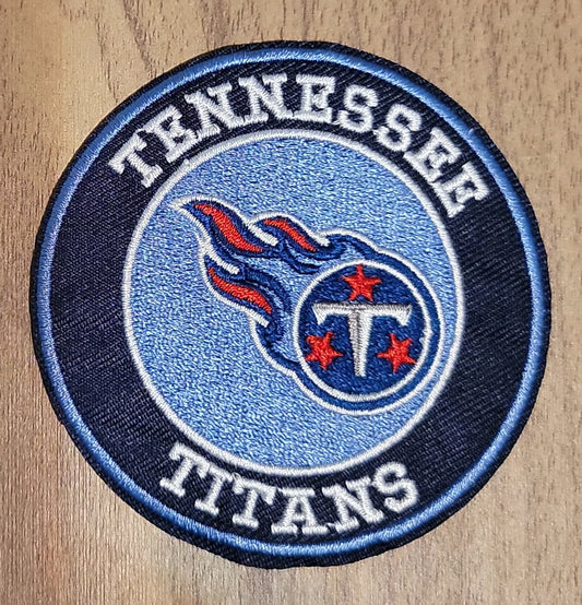 VDTFDW- Iron On Hat Patch- NFL- Tennessee Titans 3