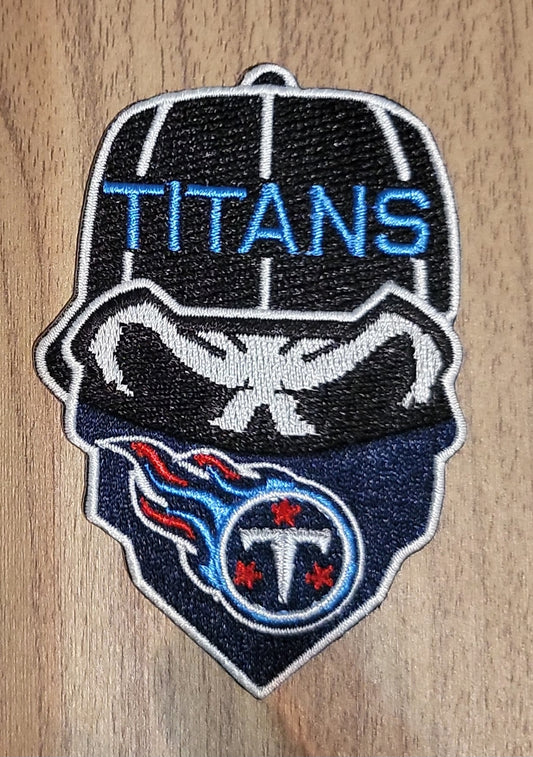VDTFDW- Iron On Hat Patch- NFL- Tennessee Titans 4