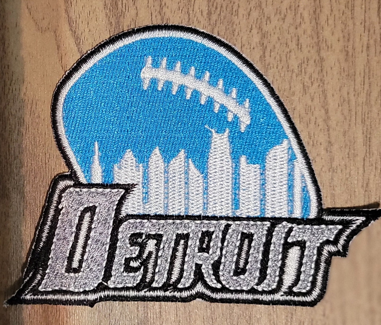 VDTFDW- Iron On Hat Patch- NFL- Lions 5