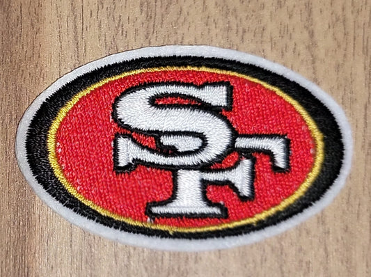 VDTFDW- Iron On Hat Patch- NFL- San Francisco 49ers 6