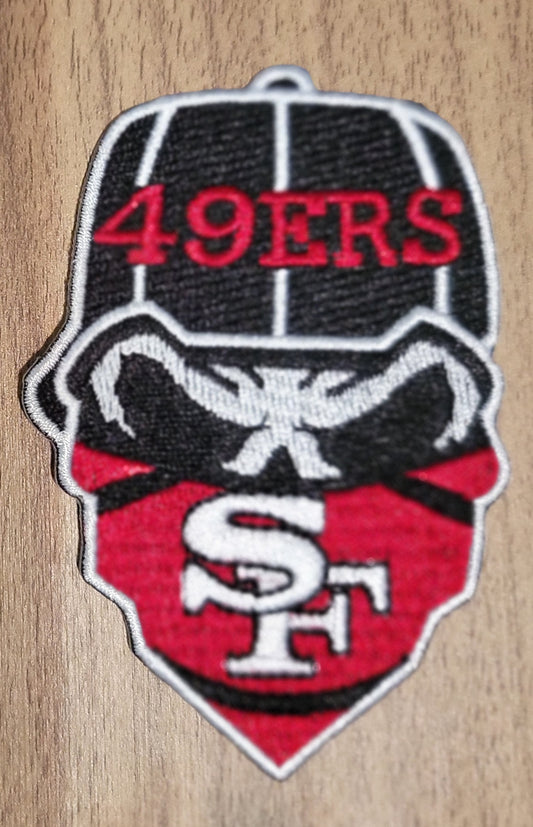 VDTFDW- Iron On Hat Patch- NFL- San Francisco 49ers 3