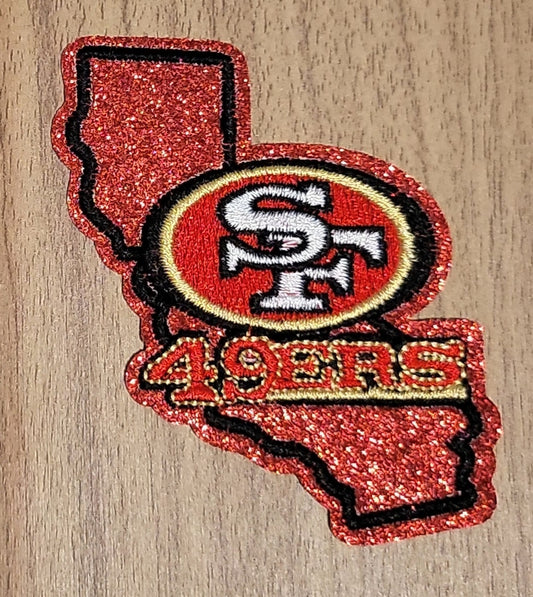 VDTFDW- Iron On Hat Patch- NFL- San Francisco 49ers 8