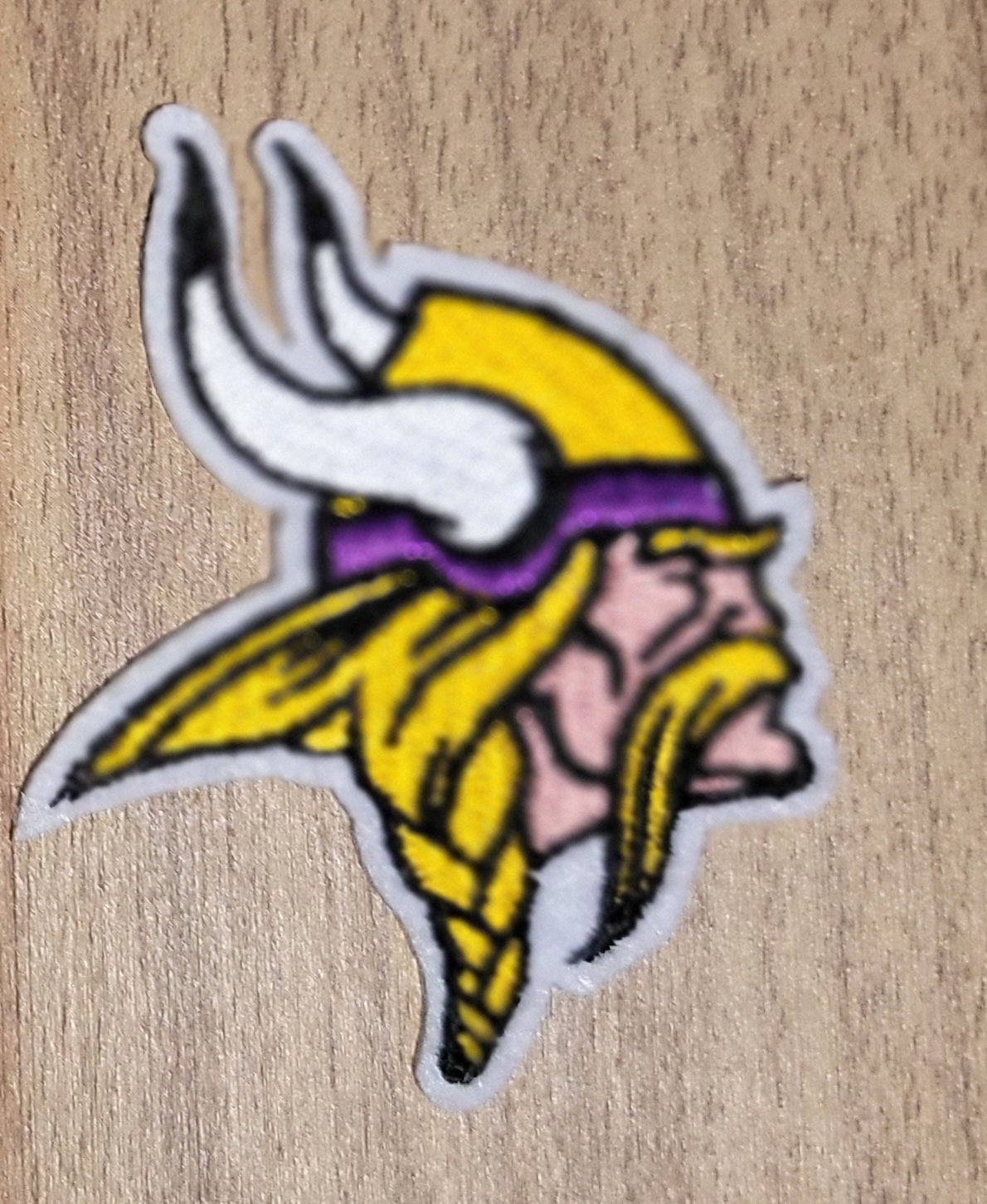 VDTFDW- Iron On Hat Patch- NFL- Vikings 5