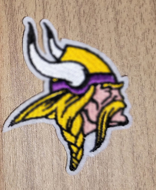 VDTFDW- Iron On Hat Patch- NFL- Vikings 5
