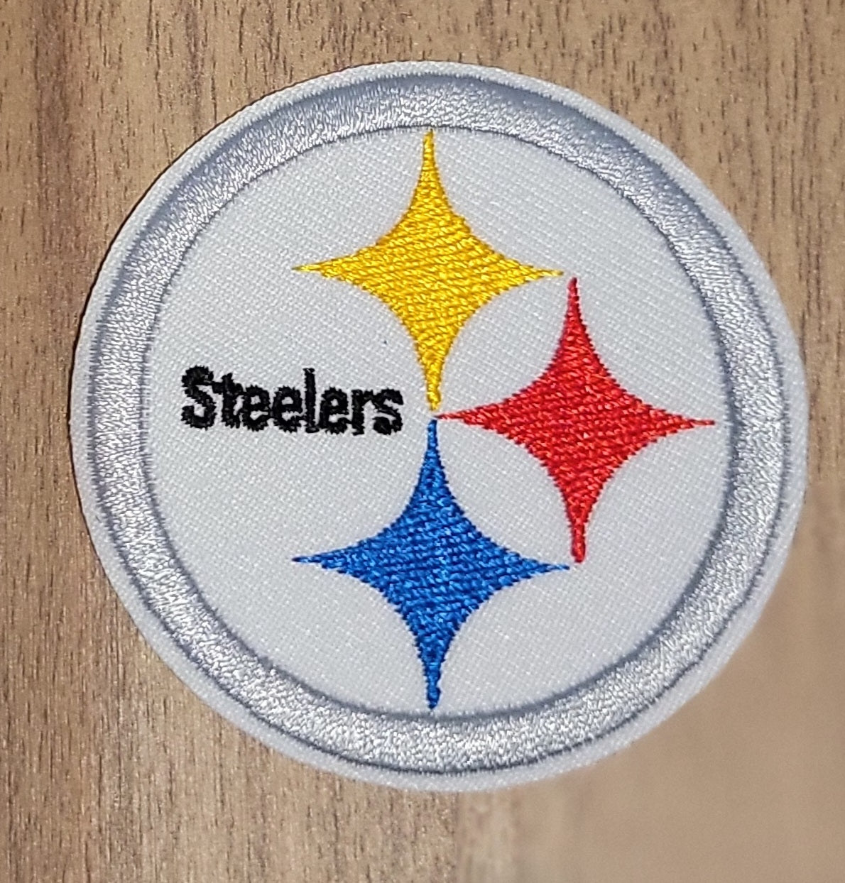 VDTFDW- Iron On Hat Patch- NFL- Steelers 4