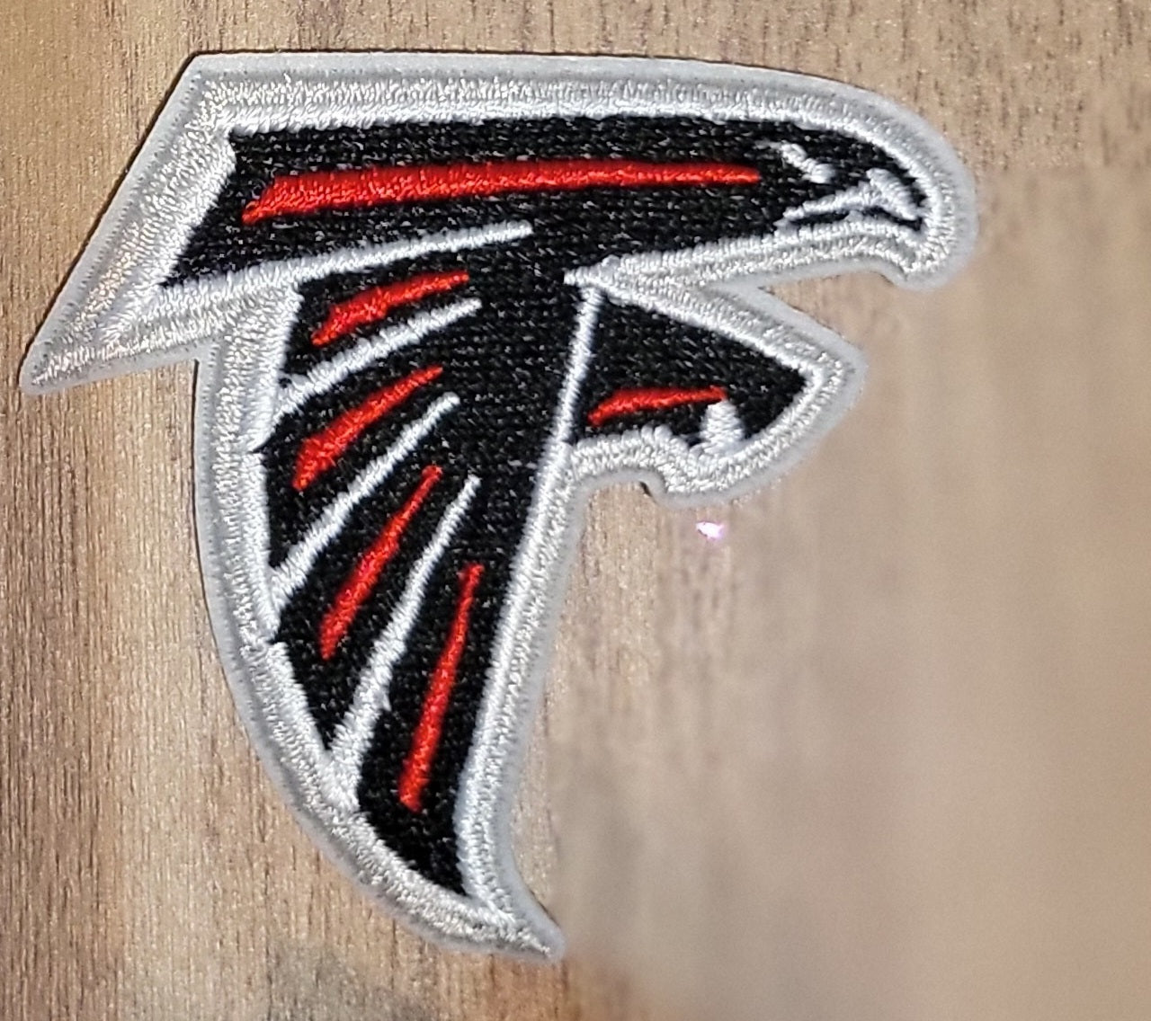 VDTFDW- Iron On Hat Patch- NFL- Atlanta Falcons 2