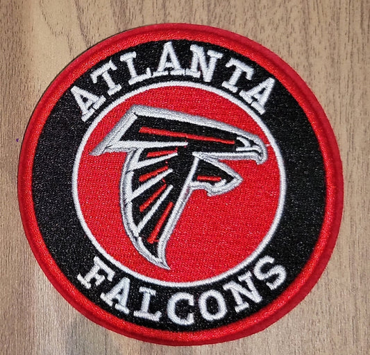 VDTFDW- Iron On Hat Patch- NFL- Atlanta Falcons 3