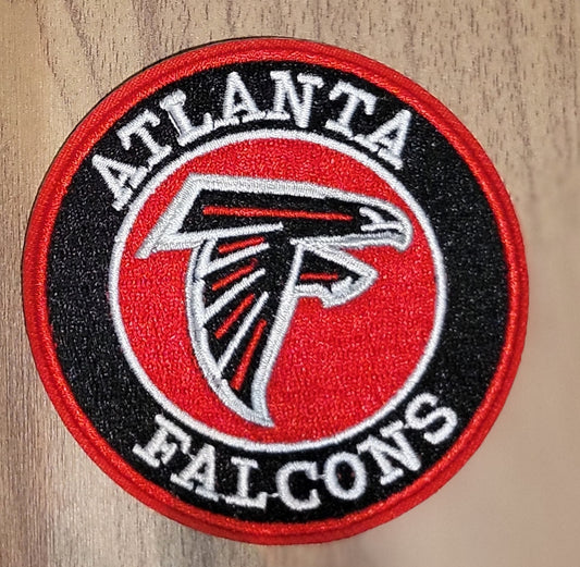 VDTFDW- Iron On Hat Patch- NFL- Atlanta Falcons 4