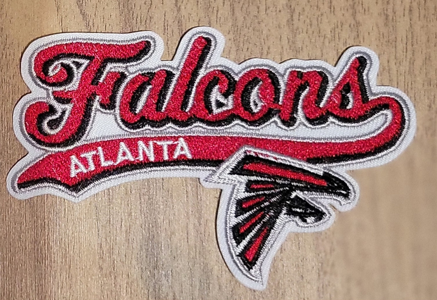VDTFDW- Iron On Hat Patch- NFL- Atlanta Falcons 5