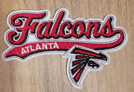 VDTFDW- Iron On Hat Patch- NFL- Atlanta Falcons 5