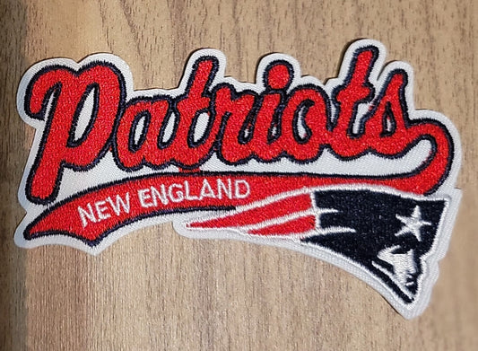 VDTFDW- Iron On Hat Patch- NFL- NE Patriots 5