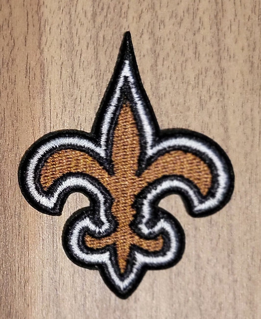 VDTFDW- Iron On Hat Patch- NFL- New Orleans Saints 4