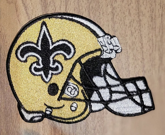 VDTFDW- Iron On Hat Patch- NFL- New Orleans Saints 6
