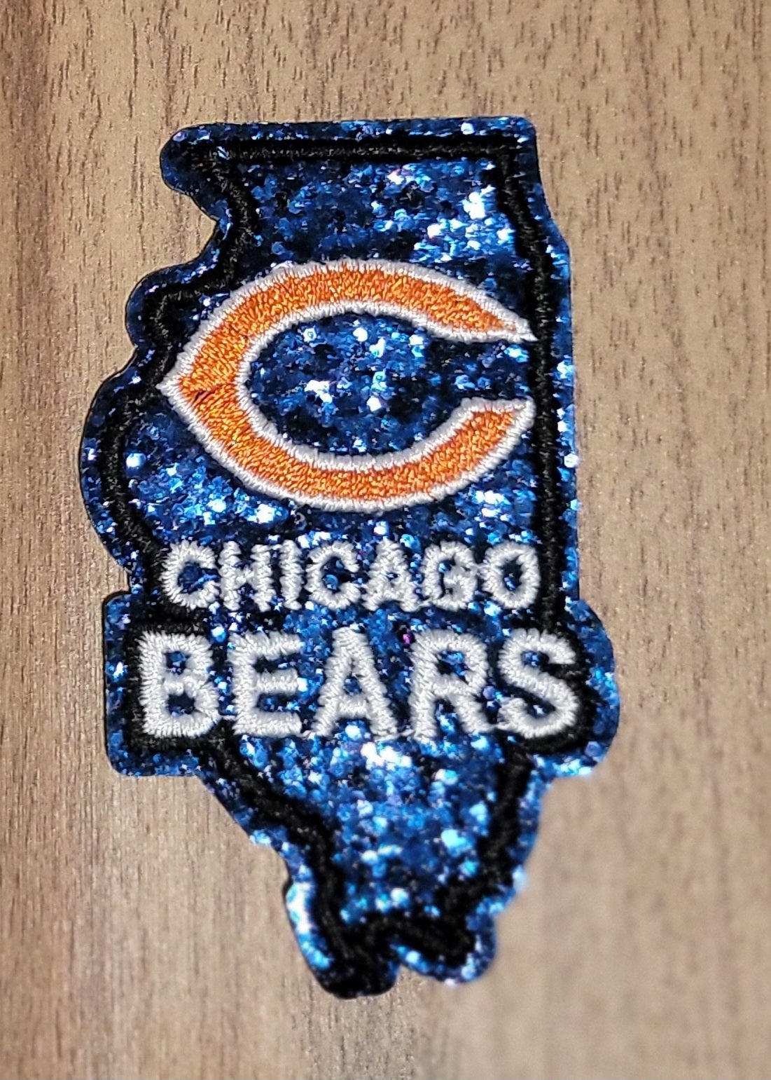 VDTFDW- Iron On Hat Patch- NFL- Chicago Bears 4