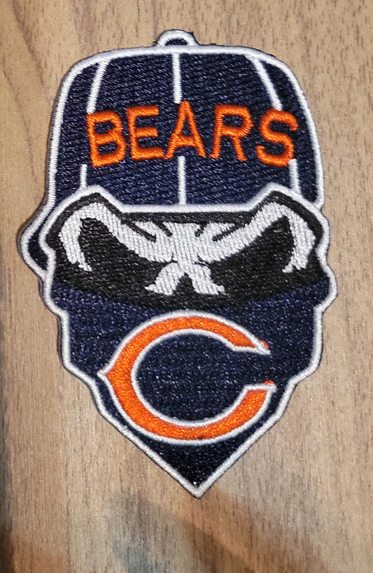 VDTFDW- Iron On Hat Patch- NFL- Chicago Bears 5