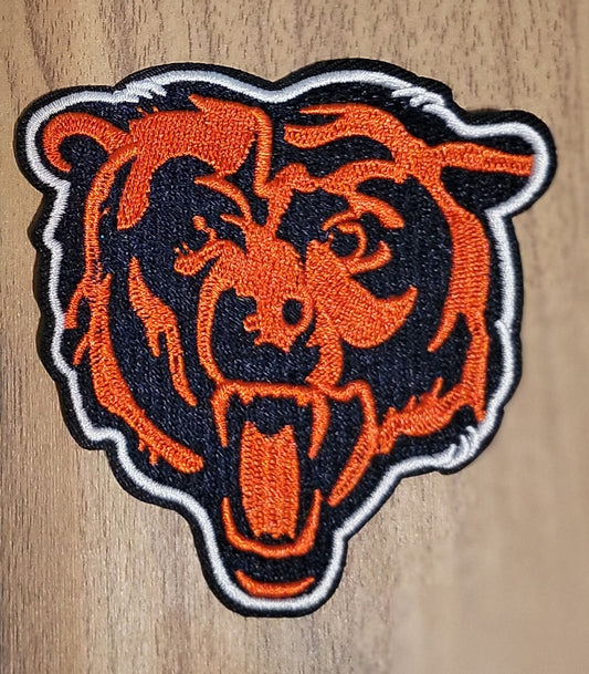 VDTFDW- Iron On Hat Patch- NFL- Chicago Bears 7