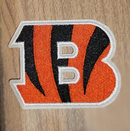 VDTFDW- Iron On Hat Patch- NFL- Cincinnati Bengals 3