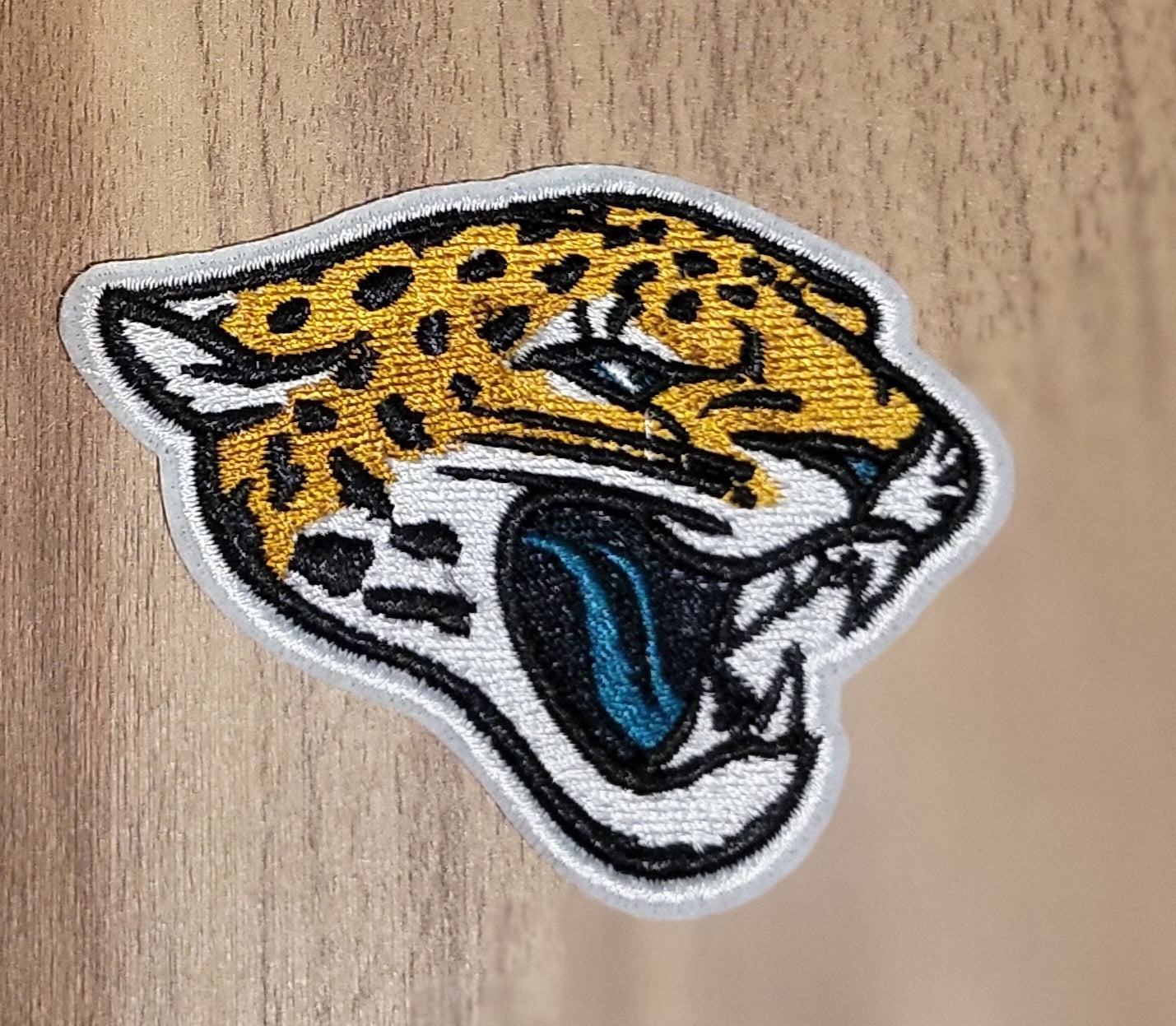 VDTFDW- Iron On Hat Patch- NFL- Jacksonville Jaguars 3