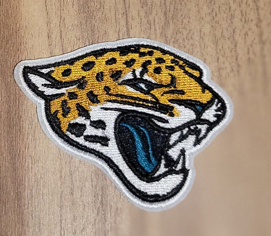 VDTFDW- Iron On Hat Patch- NFL- Jacksonville Jaguars 3