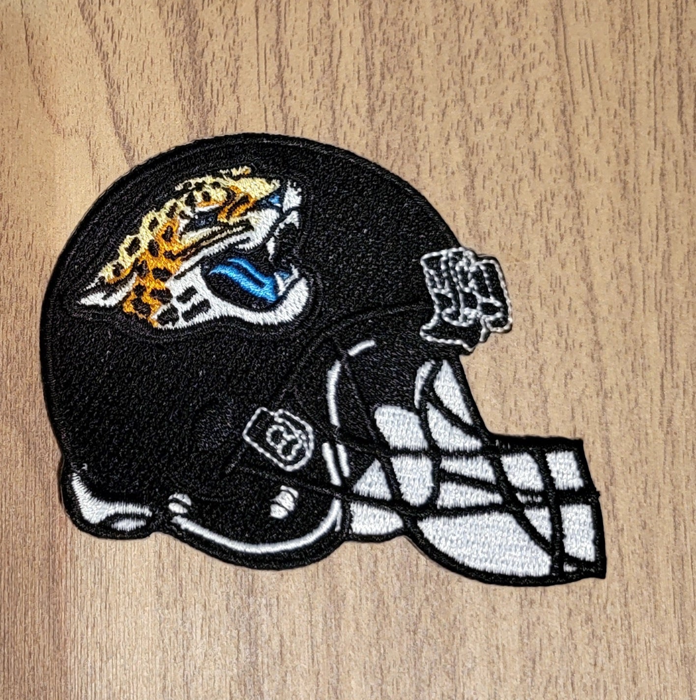 VDTFDW- Iron On Hat Patch- NFL- Jacksonville Jaguars 6