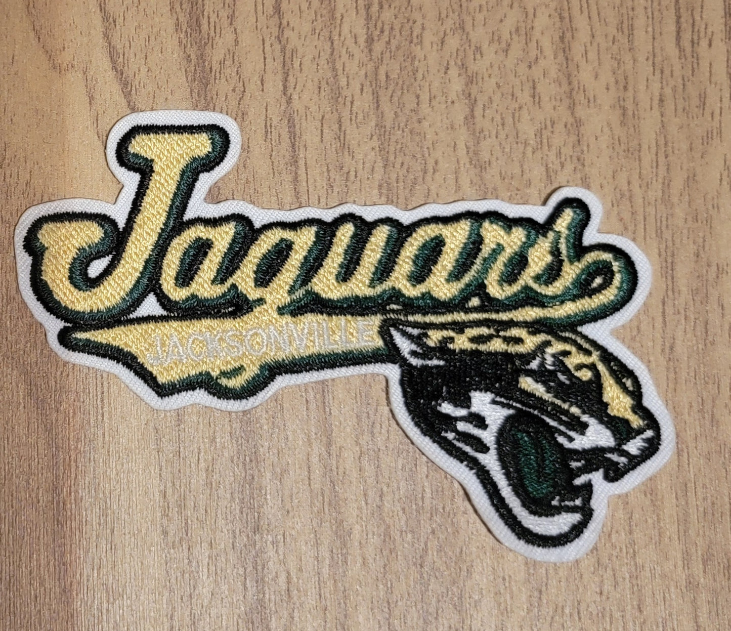 VDTFDW- Iron On Hat Patch- NFL- Jacksonville Jaguars 7