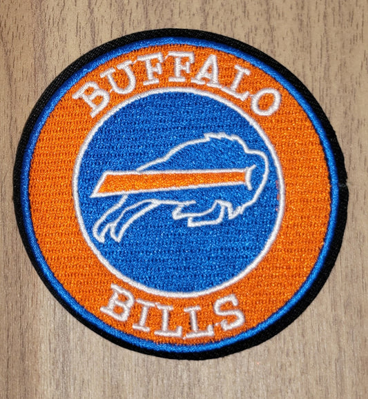 VDTFDW- Iron On Hat Patch- NFL- Buffalo Bills 7