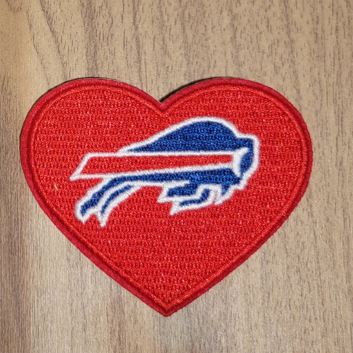 VDTFDW- Iron On Hat Patch- NFL- Buffalo Bills 9