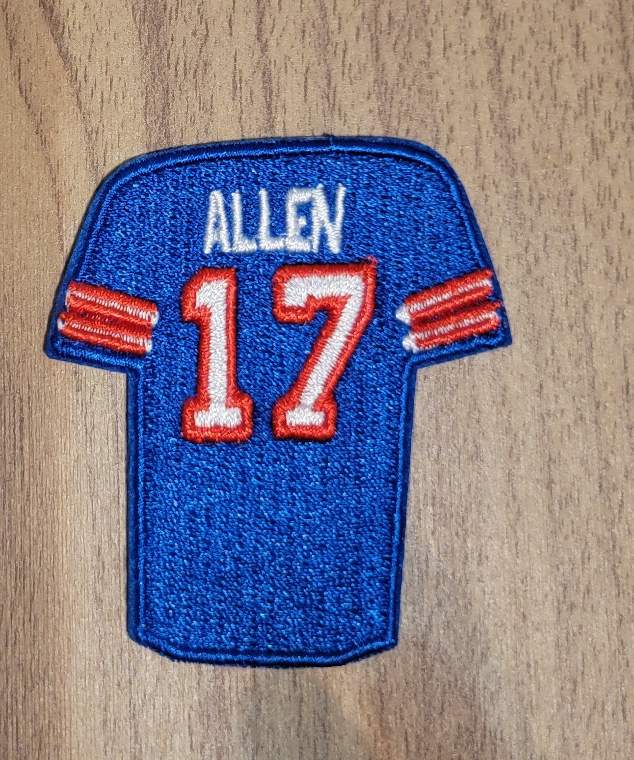 VDTFDW- Iron On Hat Patch- NFL- Buffalo Bills 10