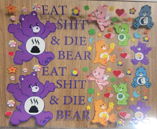 VDTFDW- 20 Oz UVDTF Wraps | Care Bears 7