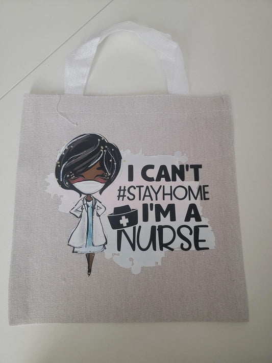 Versatile Canvas Tote Bag – 9.8” x 9.8” Durable Mini Tote for Quick Trips & Essentials
