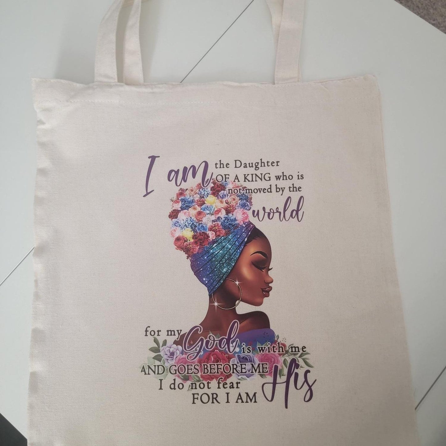 Canvas Tote Bag - Durable Rectangle Cotton Tote with 9.85” Top Handle, 14.9” x 15.7” Size, Lightweight & Eco-Friendly, Stylish Variety Available