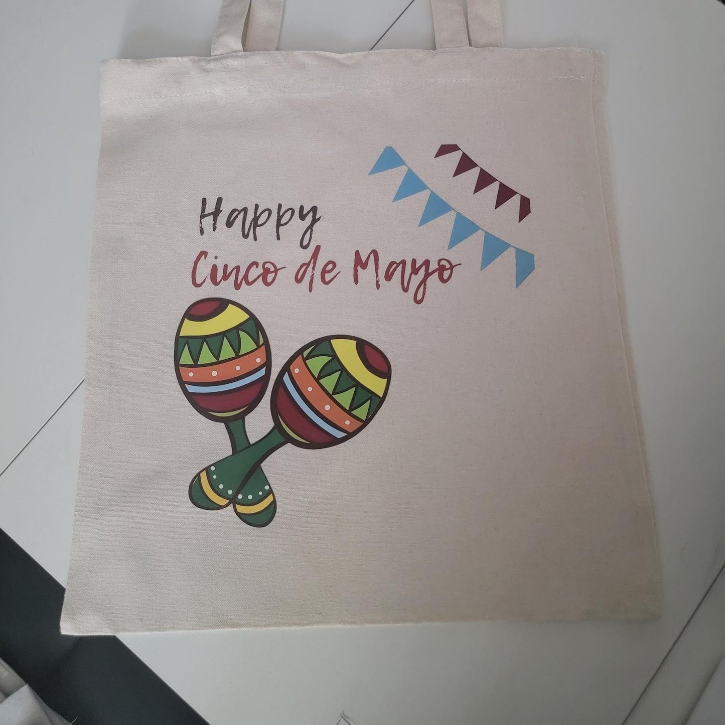 Canvas Tote Bag - Durable Rectangle Cotton Tote with 9.85” Top Handle, 14.9” x 15.7” Size, Lightweight & Eco-Friendly, Stylish Variety Available