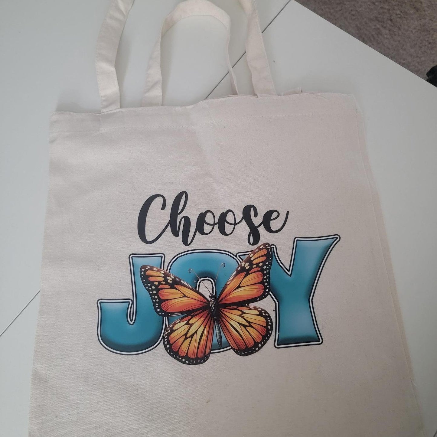 Canvas Tote Bag - Durable Rectangle Cotton Tote with 9.85” Top Handle, 14.9” x 15.7” Size, Lightweight & Eco-Friendly, Stylish Variety Available